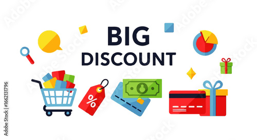 Colorful Gift Box with Ribbon and Bow for Celebration or Special Occasion.