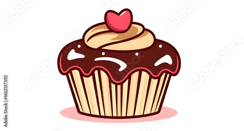 sweet cupcake icon, chocolate muffin vector, cupcake with frosting, cupcake clipart, cupcake drawing, chocolate dessert art, sweet food vector, bakery cupcake illustration, cupcake with sprinkles, cup
