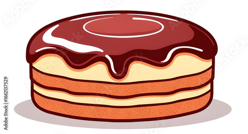 chocolate cake flat design, sweet food graphic, cake icon illustration, chocolate cupcake vector, cake with cherry topping, dessert symbol, chocolate sponge cake, cake decoration vector, chocolate gla