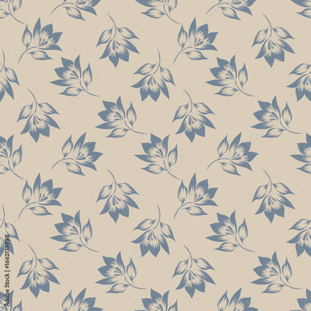 Fototapeta premium seamless floral pattern