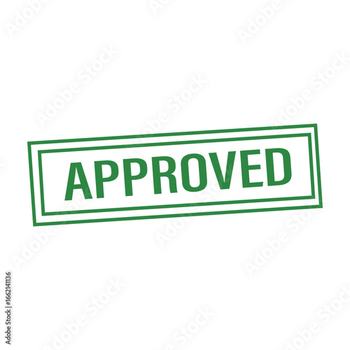 approved,stamp,verified, approved stamp verified label vector illustration showing green rectangular border mark symbol representing acceptance confirmation validation success official
