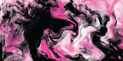 Abstract vibrant marbled texture with swirling patterns in hot pink, orange, yellow, and white tones. Fluid patterns create a sense of motion and chaos, resembling paint poured and.....