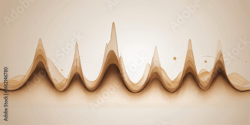 3d gold metal bars and ornaments on a wooden background with an illustration of a gold symbol