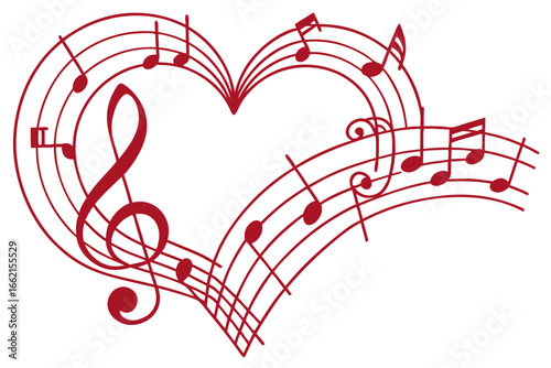 vector illustration of a heart