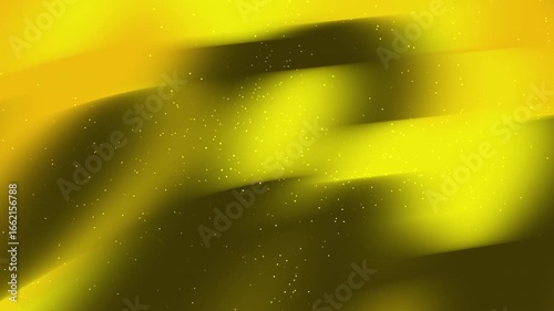 Vibrant Golden Yellow Abstract Background with Sparkling Particles