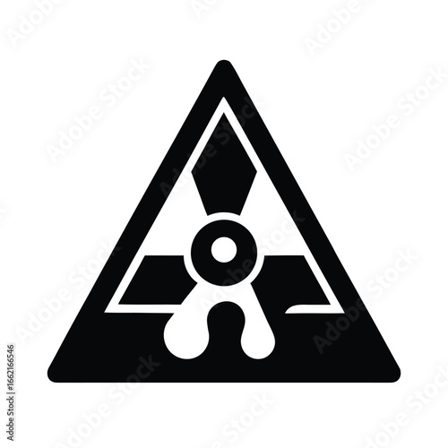 Toxic Substance Icon Vector Illustration