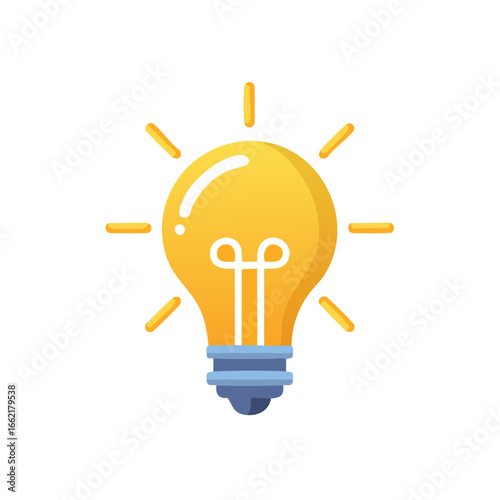 Conceptual Lightbulb Symbolizing Innovation Brainstorming and Solution Ideas