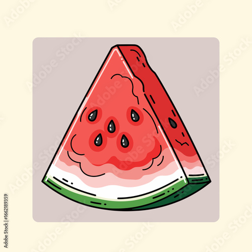 Healthy Fresh Salad with Lettuce, Cucumber, Tomato, and Sweet Pepper in Bowl - Vibrant Food Illustration