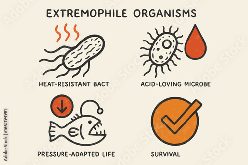 Extremophile Organisms: Heat, Acid, Pressure, Survival