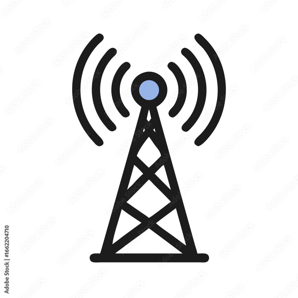 communication tower icon communication tower icon