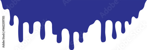 drip,paint,liquid A digital vector illustration of blue paint dripping in a flowing motion a minimalist flat design isolated template concept for graffiti art and modern abstract decor
