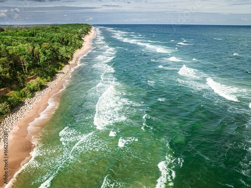 Coastline of Baltic Sea in ...
