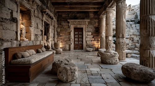 Mediterranean ancient beauty high resolution picture