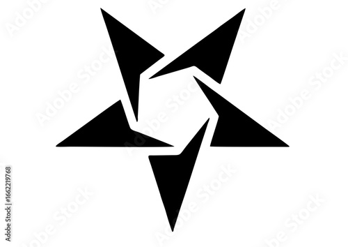 vector illustration of a star