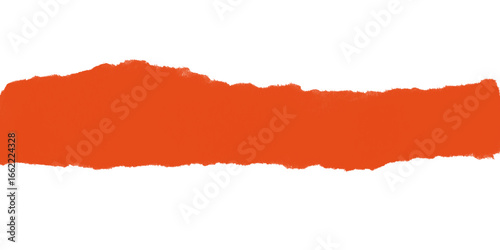 Wallpaper Mural A simple abstract image featuring a horizontal orange block against a black background space in the center Torontodigital.ca