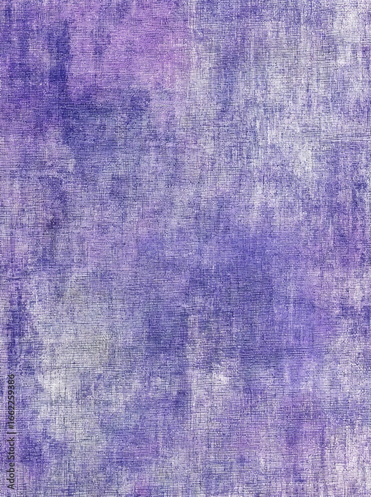 Fototapeta premium Abstract textured fabric in shades of purple and gray 
