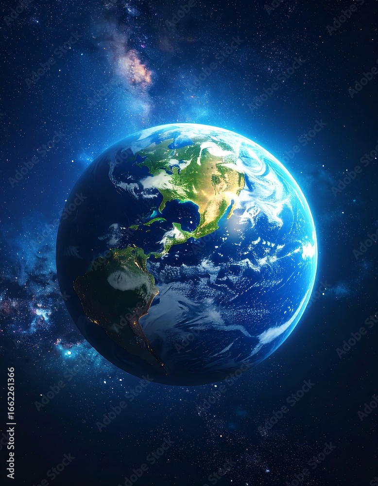 Fototapeta premium Earth in space