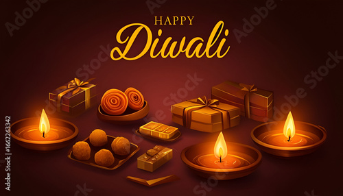 Festive greeting card