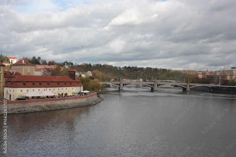 Fototapeta premium view of prague