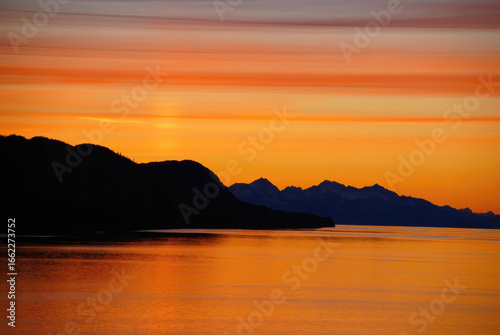 Photography Mountains and sea - sunset & alpineglow