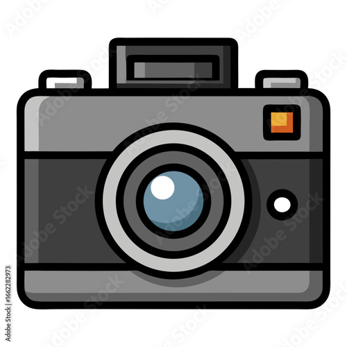 digital camera vector illustration