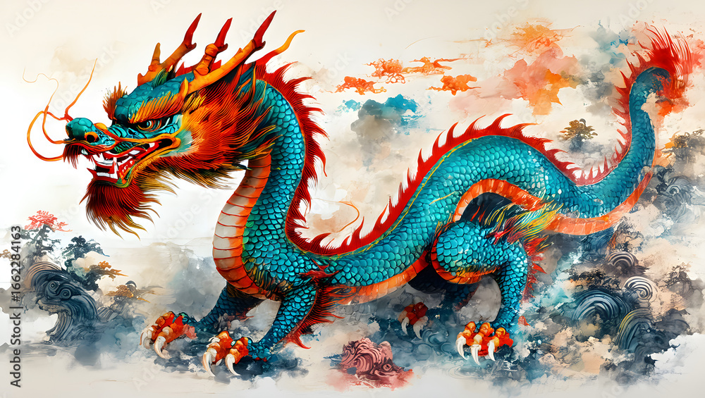 Obraz premium The Dragons Quest