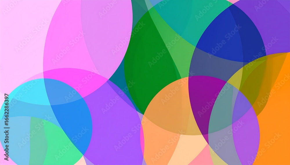 Abstract colorful circles (1) Abstract colorful circles (1)