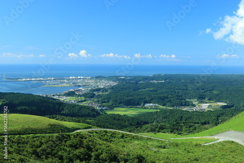 寒風山からの眺め