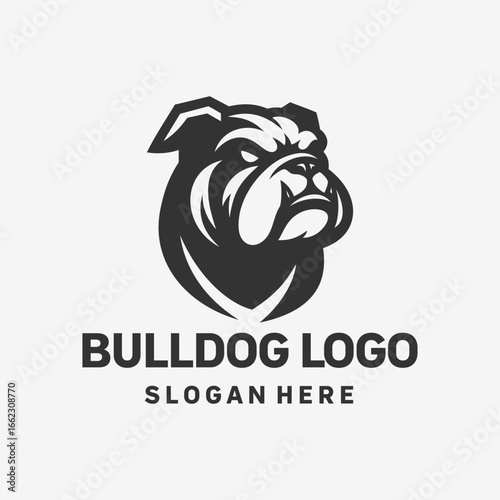 Luxury Bulldog Brand Logo Design