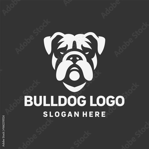 Dynamic Bulldog Brand Logo Design