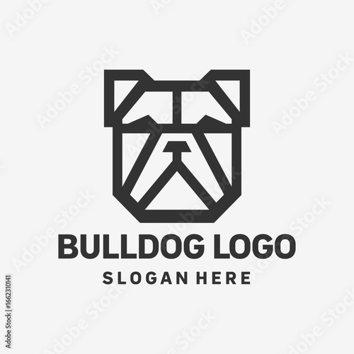 Heritage Bulldog Sign Logo Design