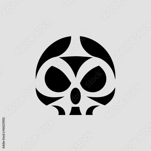 Stylized Skull Mosaic