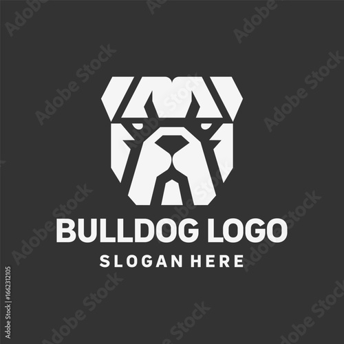 Distinctive Bulldog Ink Logo Design