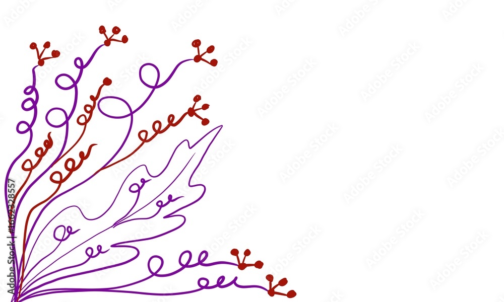 Obraz premium Abstract color background with color line and copy space for text