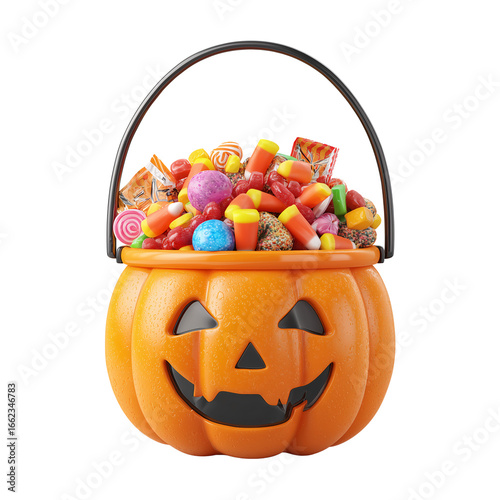 Smiling Pumpkin Lantern PNG Transparent