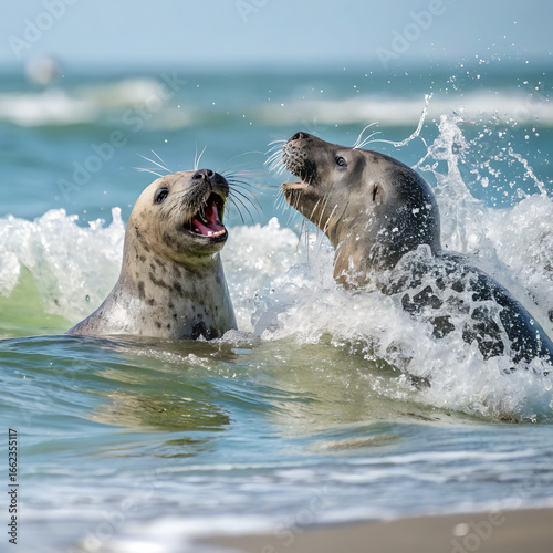 seal on the beach