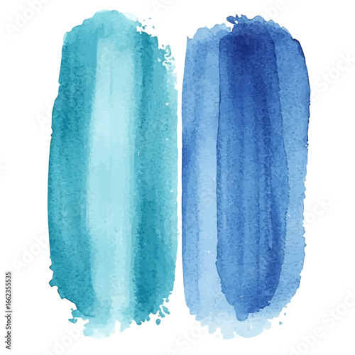 Cool Shade, watercolor clipart vector, isolated on a white background.