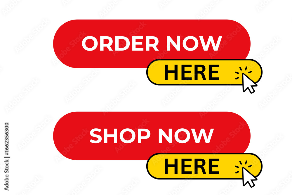 Order now here button, shop now here button contact us button, Order now here button, shop now here button contact us button,