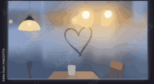Capturing heartfelt moments cozy artistic photographs intimate atmosphere close-up view emotional connections unveiled. Vector illustration
