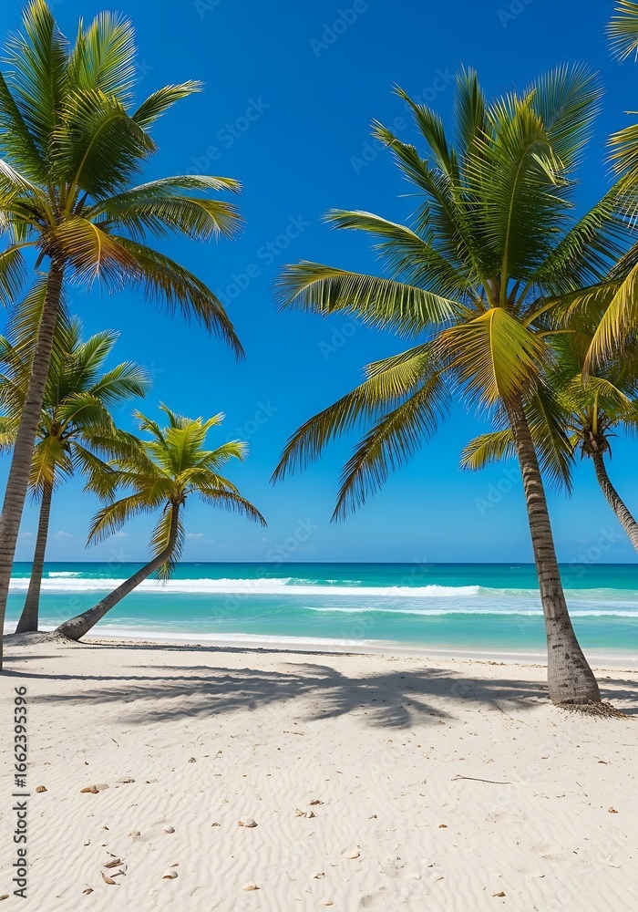 Fototapeta premium Tropical beach scene (1)