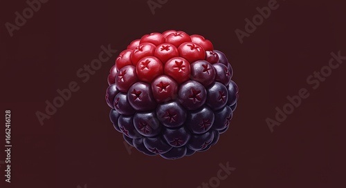 Asian Fruit Yangmei Graphic