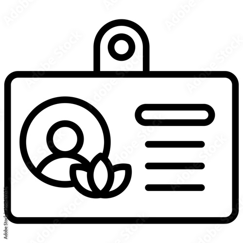 The symbol icon for membership or access to services focused on well-being, relaxation, and self-care signifies access to exclusive services, such as spa treatments.