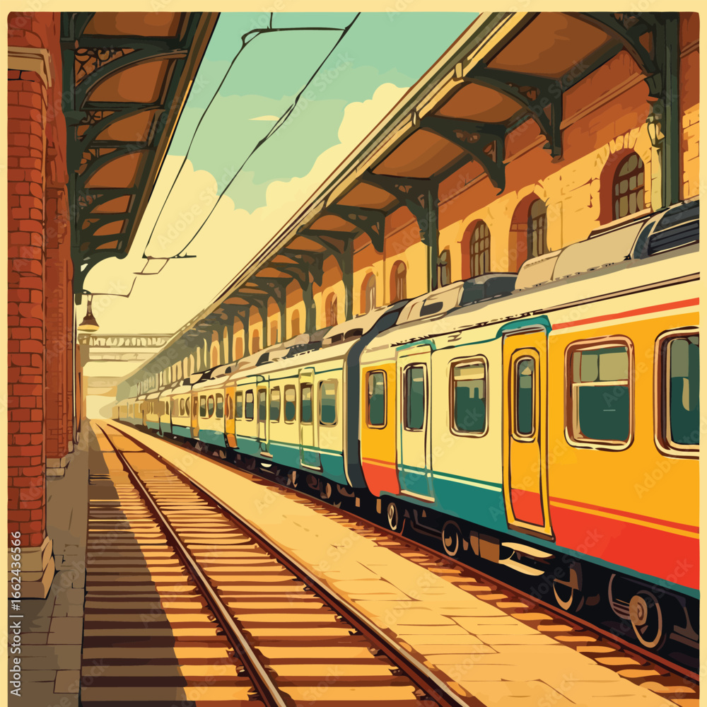 Fototapeta premium High quality vector illustration of loudspeakers buzz with static for creative projects and digital artwork design purposes