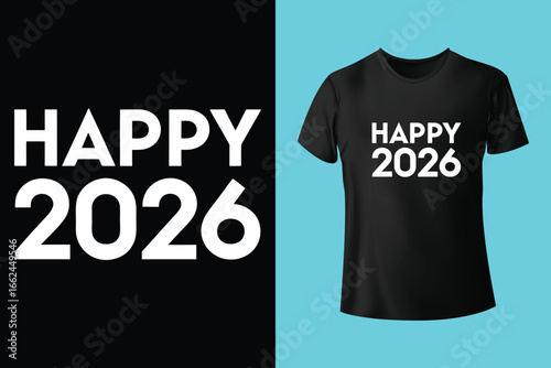 graphic t-shirt lion dance, Happy Chinese new year, Translation on picture text happiness, good fortune, blessings and Happy new year , illustration Comic art.