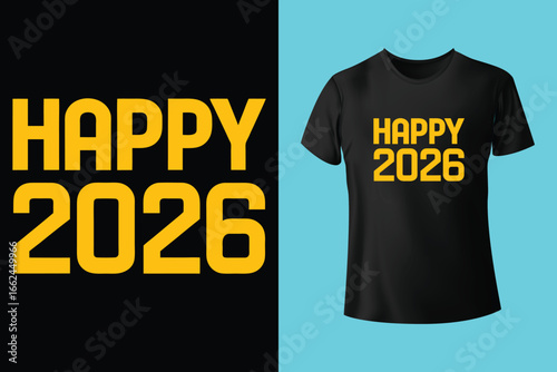 graphic t-shirt lion dance, Happy Chinese new year, Translation on picture text happiness, good fortune, blessings and Happy new year , illustration Comic art.