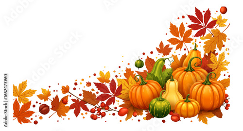 vector illustration of a halloween pumpkin