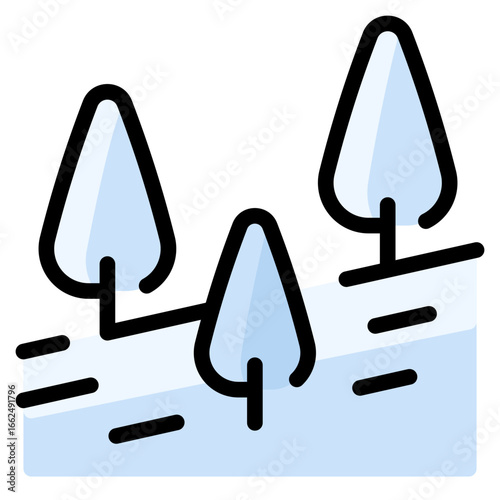 Slalom Track Tree