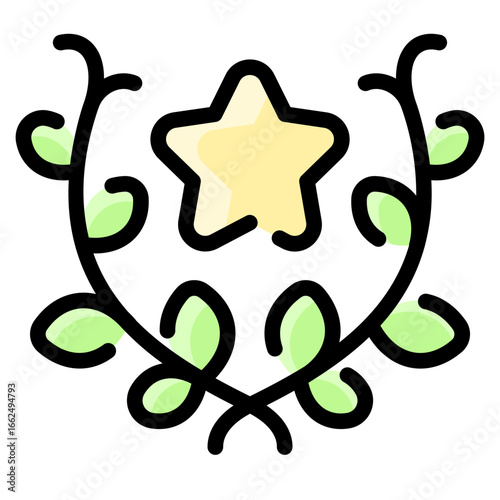 Laurel crown