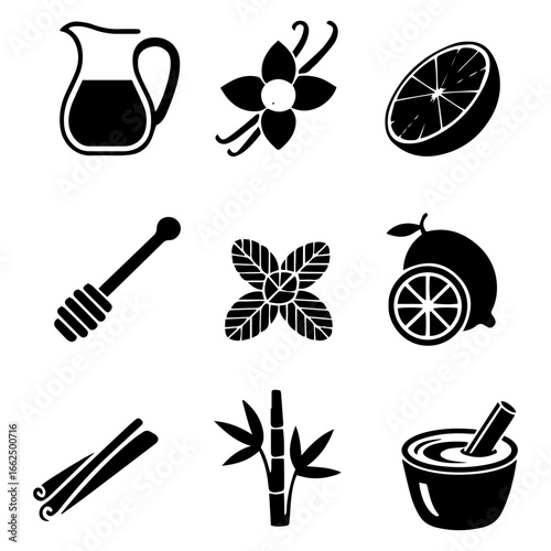 Icons of Natural Ingredients: Honey, Citrus, Vanilla, and More