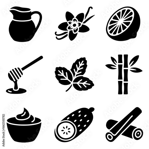 Icons of Natural Ingredients: Honey, Citrus, Vanilla, and More